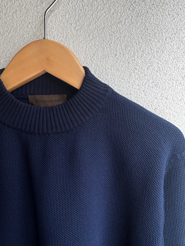 rinascente リナシェンテ Long Flight Knit ネイビー 95503A-179