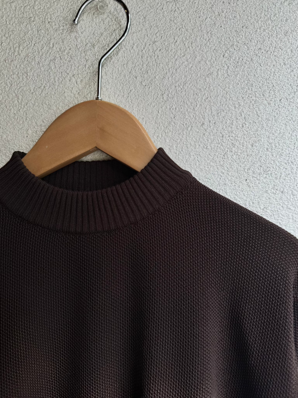 rinascente リナシェンテ Long Flight Knit ブラウン 95503A-19