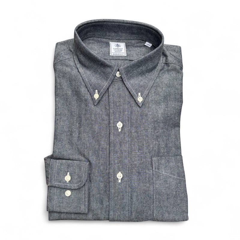 GAMBERT BDシャツ　シャンブレー