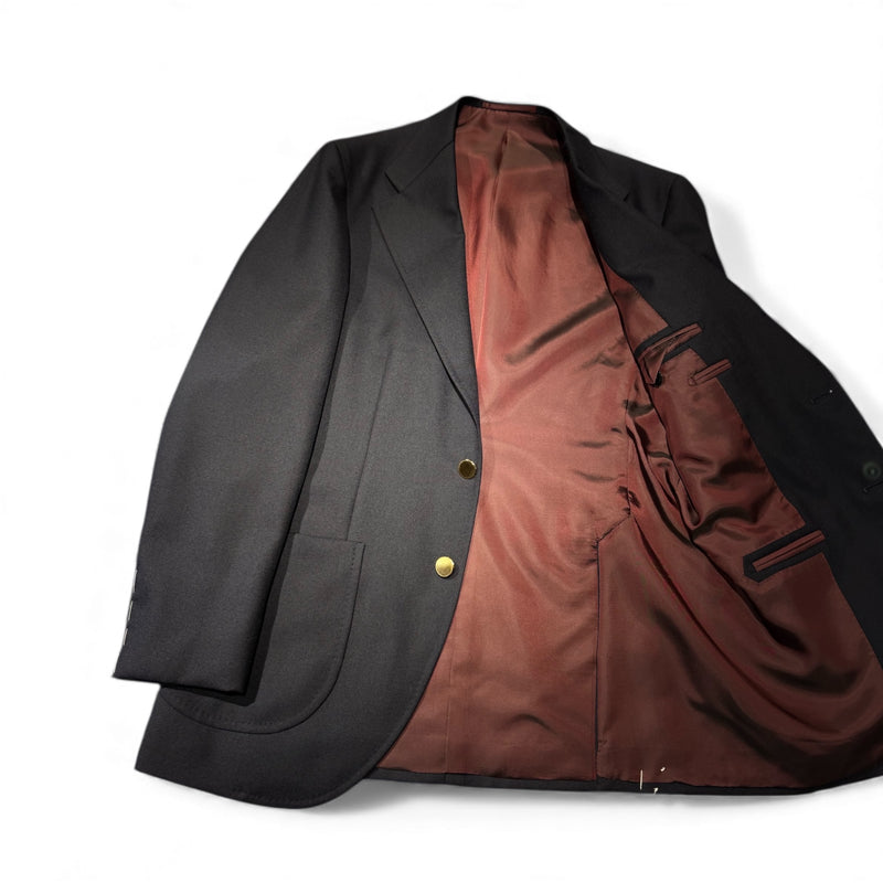 KUBO classic style オリジナル シングルブレステッド ネイビーブレザー